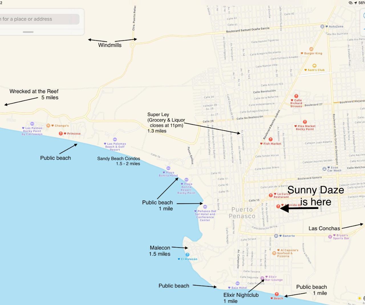 Sunny Daze Apartman Puerto Peñasco Kültér fotó
